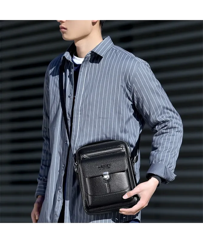 Sac Bandoulière Homme Imperméable avec Poignée | D836