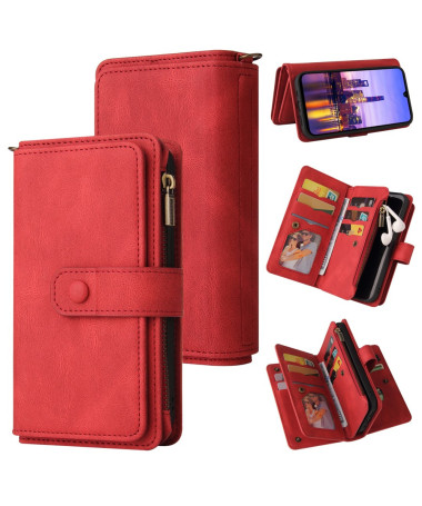 Housse portefeuille Samsung Galaxy A17 5G à lanière