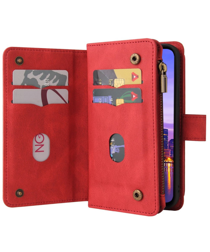 Housse portefeuille Samsung Galaxy A17 5G à lanière