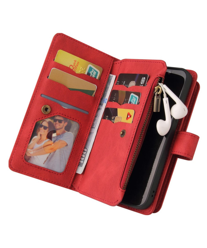 Housse portefeuille Samsung Galaxy A17 5G à lanière