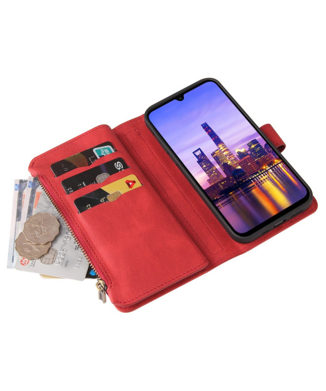 Housse portefeuille Samsung Galaxy A17 5G à lanière