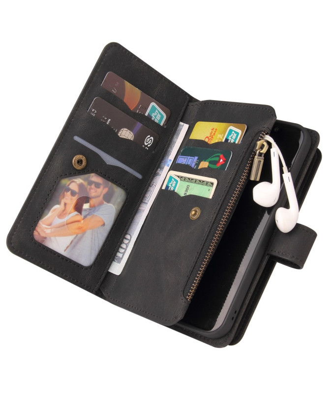 Housse portefeuille Samsung Galaxy A17 5G à lanière