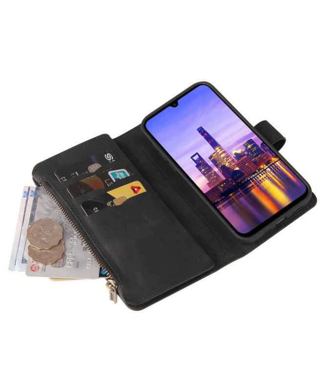 Housse portefeuille Samsung Galaxy A17 5G à lanière