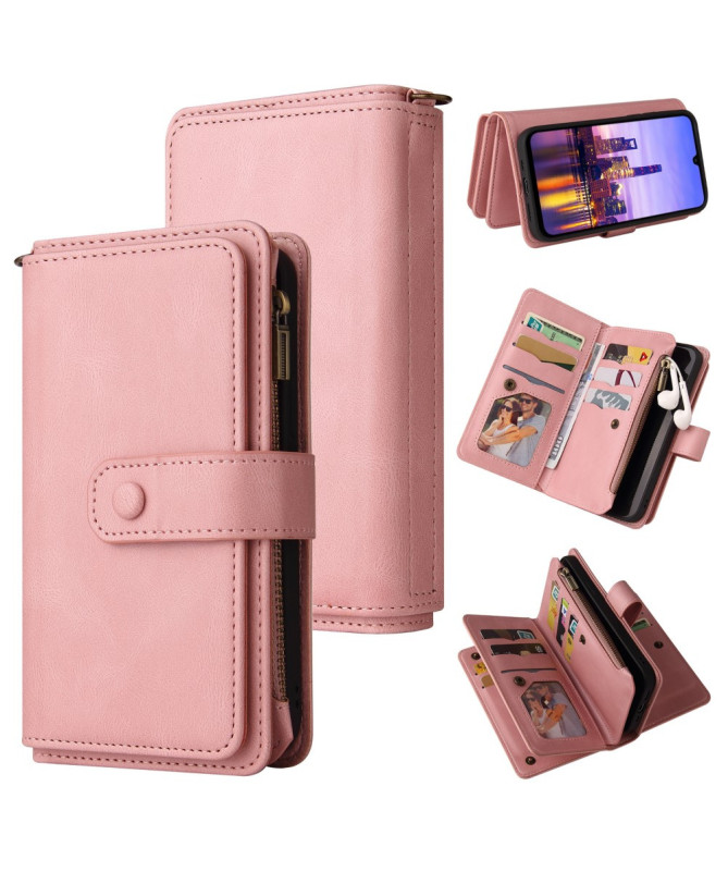 Housse portefeuille Samsung Galaxy A17 5G à lanière