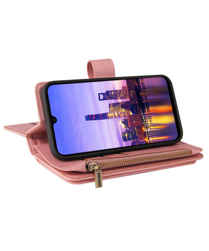 Housse portefeuille Samsung Galaxy A17 5G à lanière