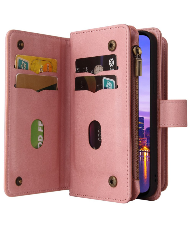 Housse portefeuille Samsung Galaxy A17 5G à lanière