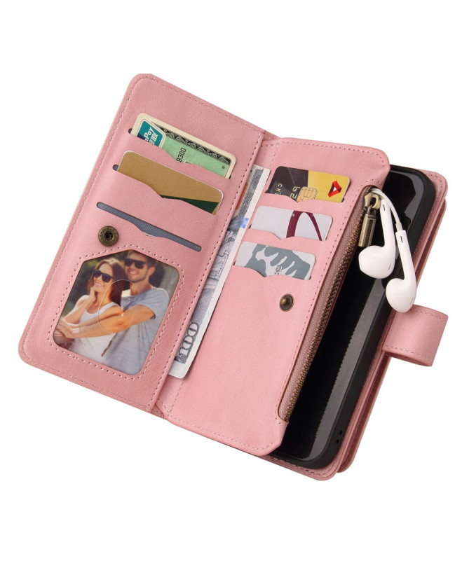 Housse portefeuille Samsung Galaxy A17 5G à lanière