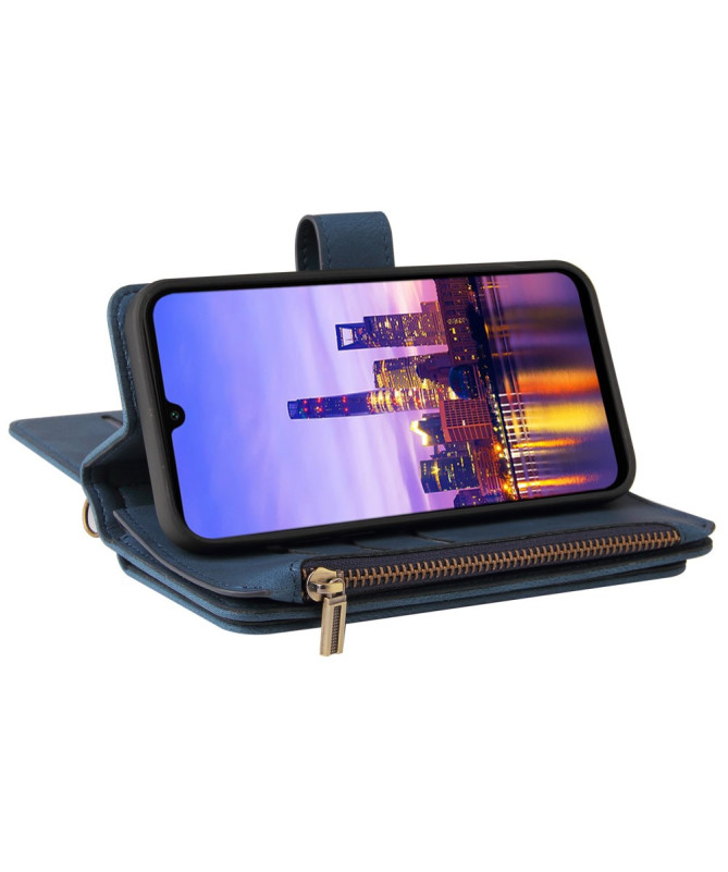 Housse portefeuille Samsung Galaxy A17 5G à lanière