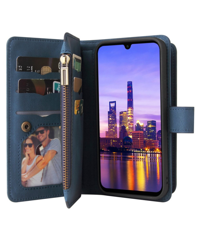 Housse portefeuille Samsung Galaxy A17 5G à lanière