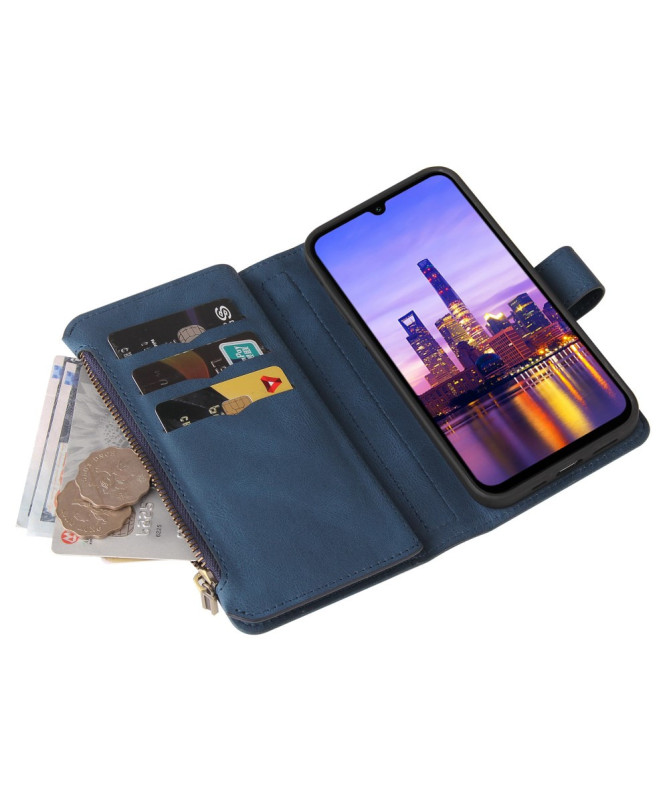 Housse portefeuille Samsung Galaxy A17 5G à lanière