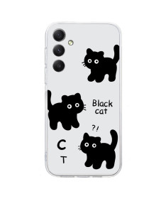 Coque Samsung Galaxy A17 5G / A26 5G Black Cat