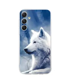 Coque Samsung Galaxy A17 5G / A26 5G Loup Blanc