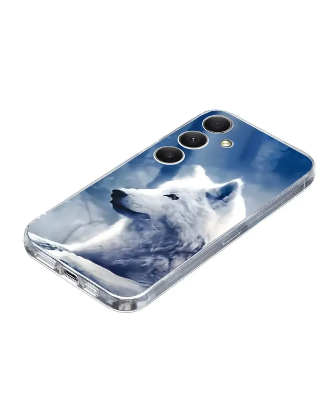 Coque Samsung Galaxy A17 5G / A26 5G Loup Blanc