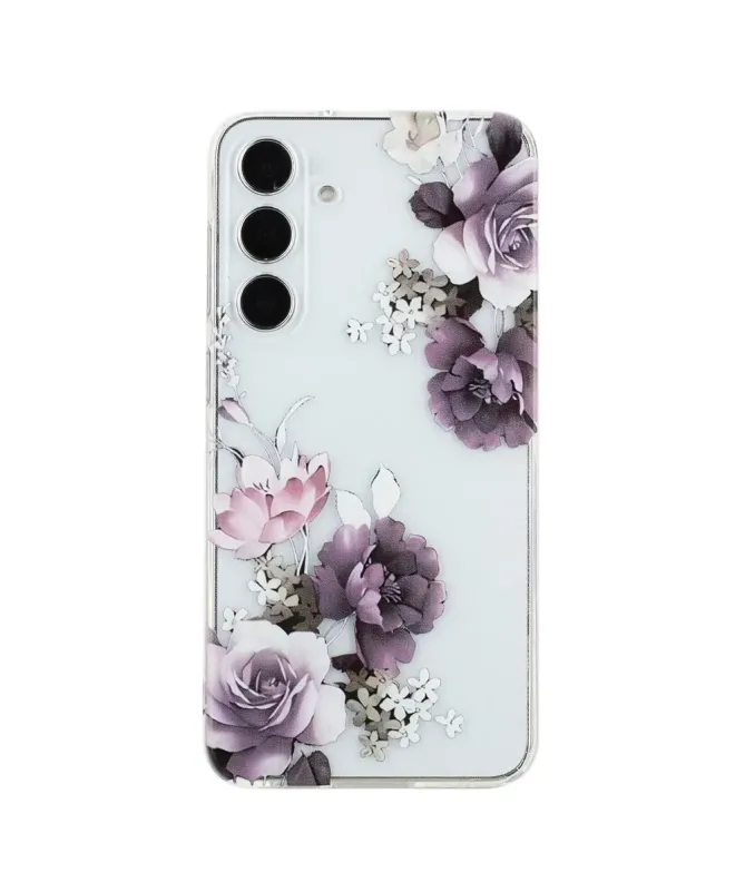 Coque Samsung Galaxy A17 5G / A26 5G Pivoines Violettes