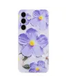 Coque Samsung Galaxy A17 5G / A26 5G Fleurs 3D Violettes