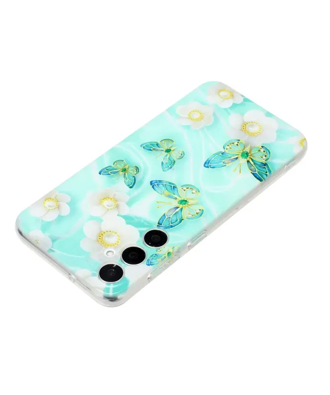 Coque Samsung Galaxy A17 5G / A26 5G Papillons et Fleurs