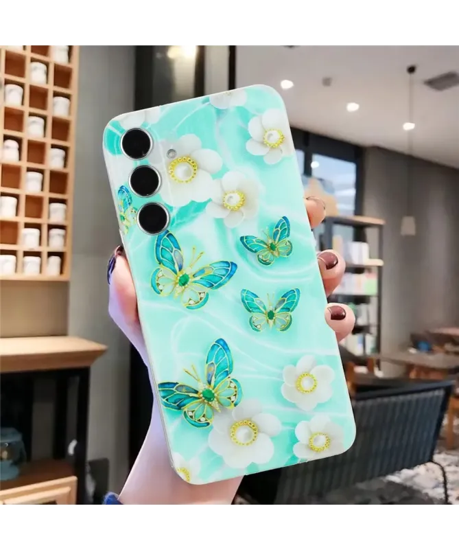 Coque Samsung Galaxy A17 5G / A26 5G Papillons et Fleurs