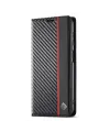 Flip cover Samsung Galaxy A17 5G fibre de carbone Vertical Stripe