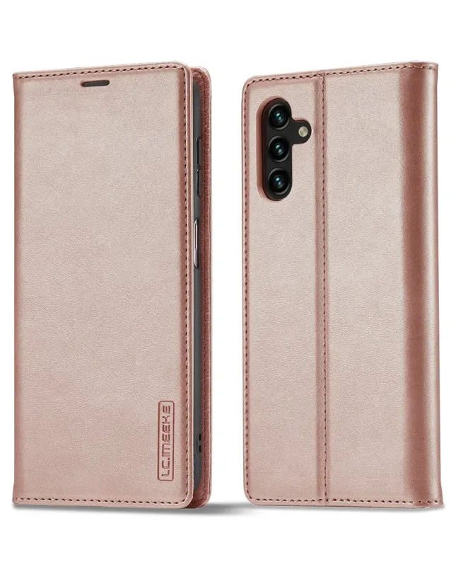Flip Cover Samsung Galaxy A17 5G Cuir Microfibre