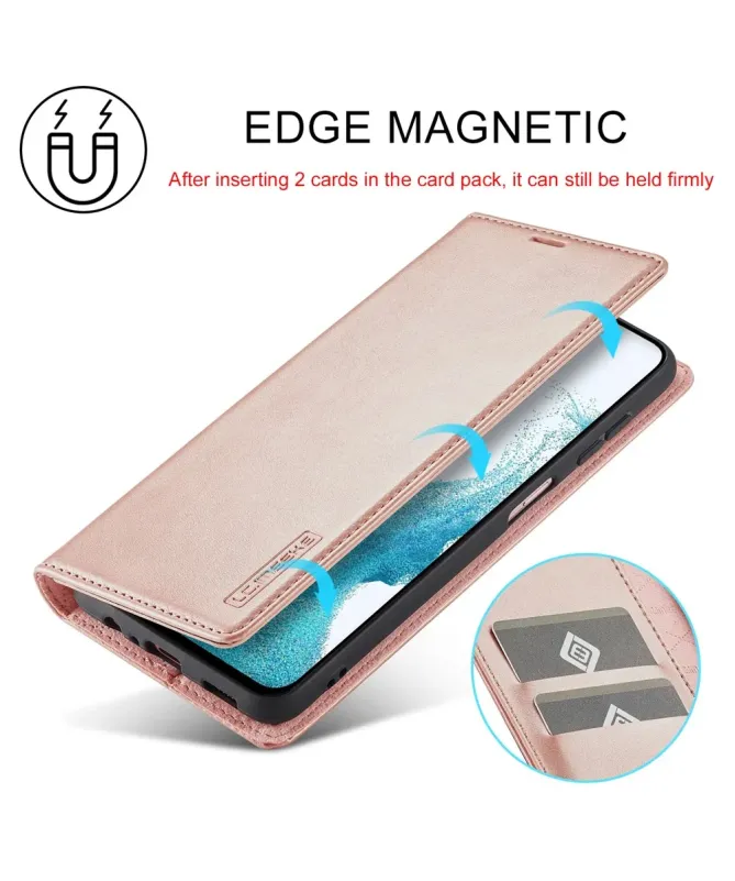 Flip Cover Samsung Galaxy A17 5G Cuir Microfibre