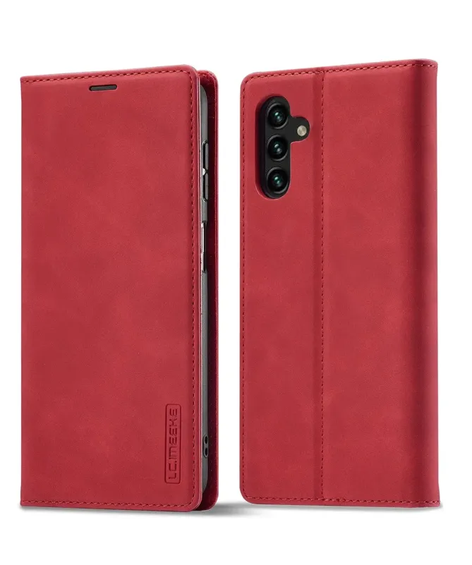Flip Cover Samsung Galaxy A17 5G Cuir Microfibre