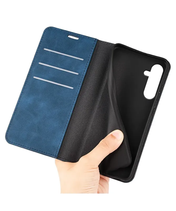 Étui Samsung Galaxy A17 5G simili cuir fonction stand