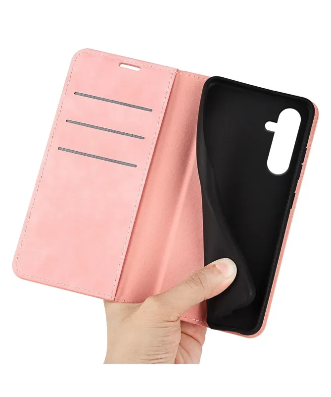 Étui Samsung Galaxy A17 5G simili cuir fonction stand