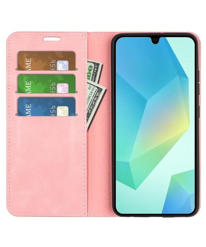 Étui Samsung Galaxy A17 5G simili cuir fonction stand