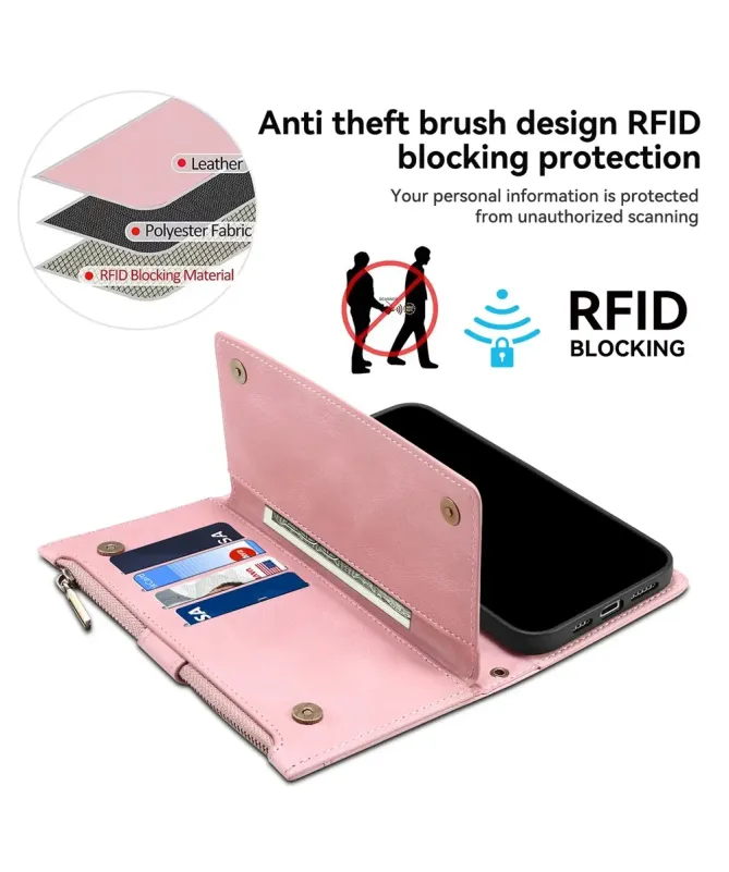 Housse Samsung Galaxy A17 5G Portefeuille Irène