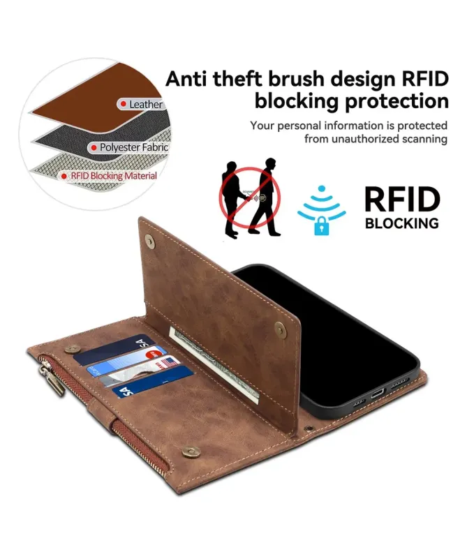 Housse Samsung Galaxy A17 5G Portefeuille Irène