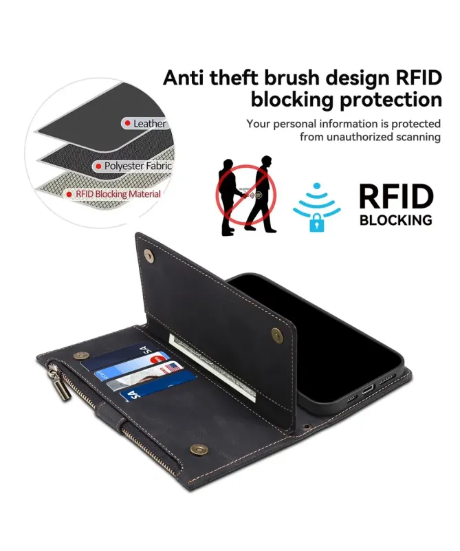 Housse Samsung Galaxy A17 5G Portefeuille Irène