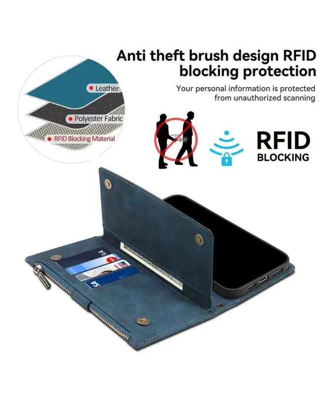 Housse Samsung Galaxy A17 5G Portefeuille Irène