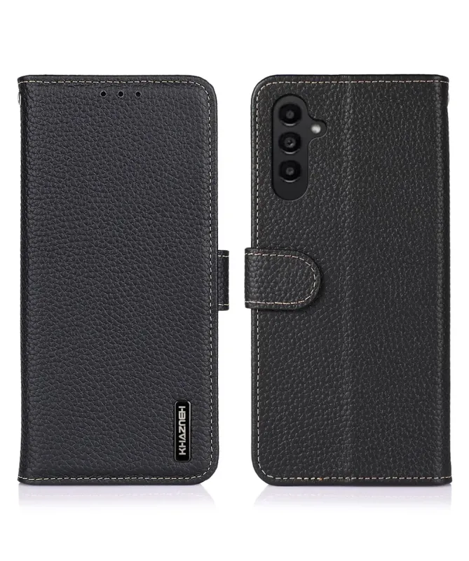 Housse Samsung Galaxy A17 5G / A26 5G Cuir Grainé KHAZNEH