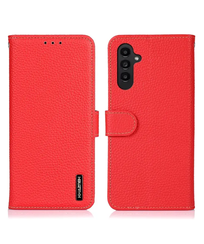 Housse Samsung Galaxy A17 5G / A26 5G Cuir Grainé KHAZNEH