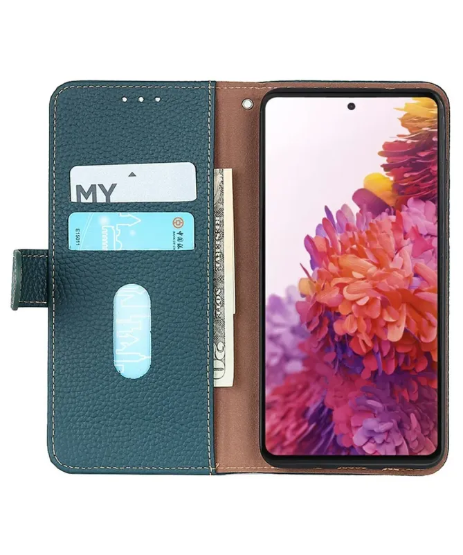 Housse Samsung Galaxy A17 5G / A26 5G Cuir Grainé KHAZNEH