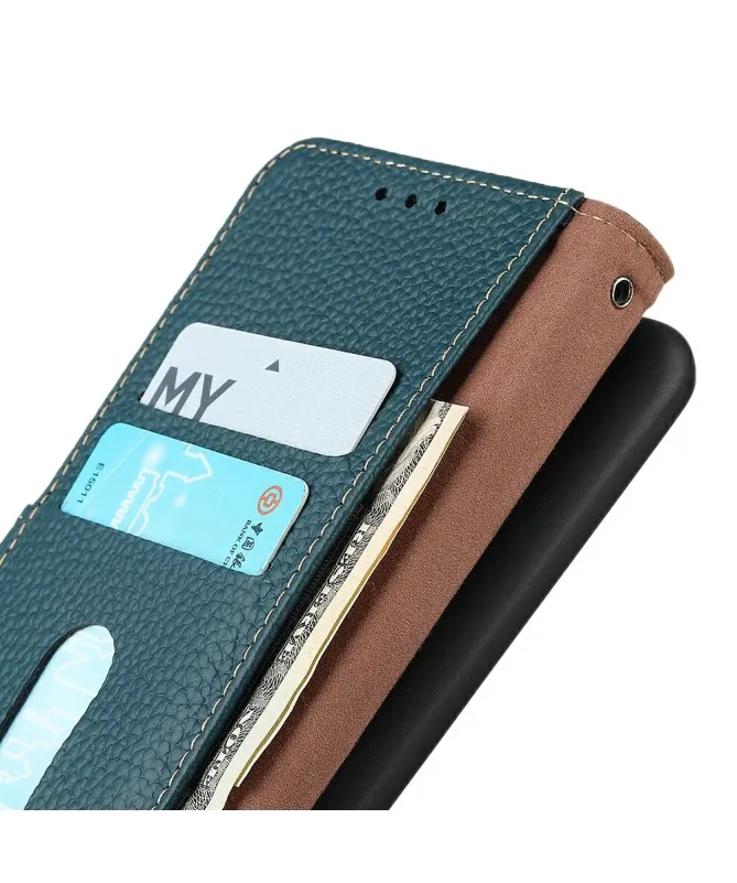 Housse Samsung Galaxy A17 5G / A26 5G Cuir Grainé KHAZNEH
