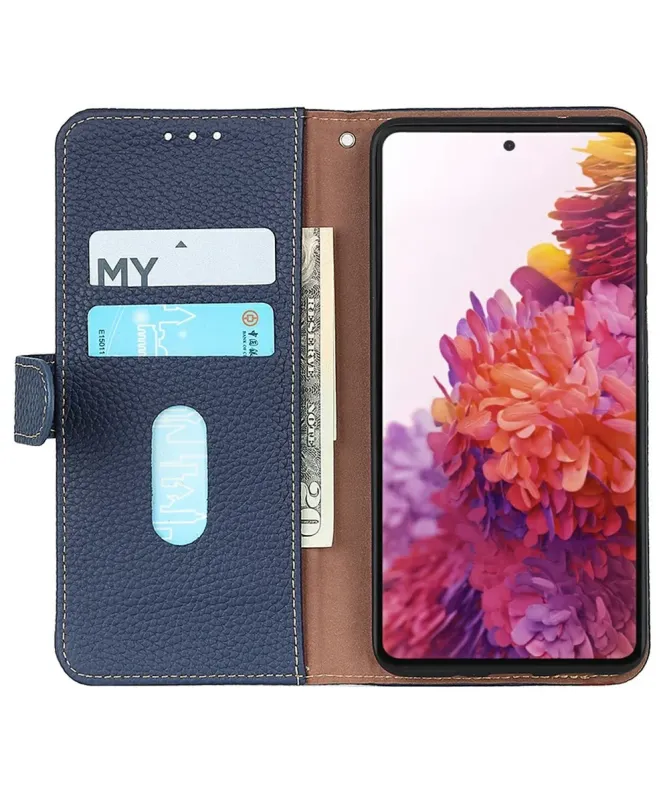 Housse Samsung Galaxy A17 5G / A26 5G Cuir Grainé KHAZNEH