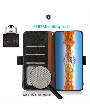 Housse Samsung Galaxy A17 5G / A26 5G KHAZNEH cuir grainé first