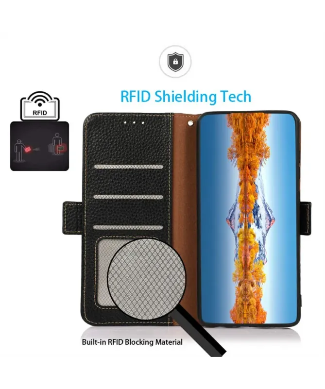 Housse Samsung Galaxy A17 5G / A26 5G KHAZNEH cuir grainé first