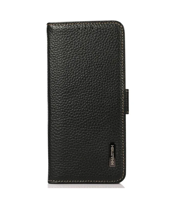 Housse Samsung Galaxy A17 5G / A26 5G KHAZNEH cuir grainé first