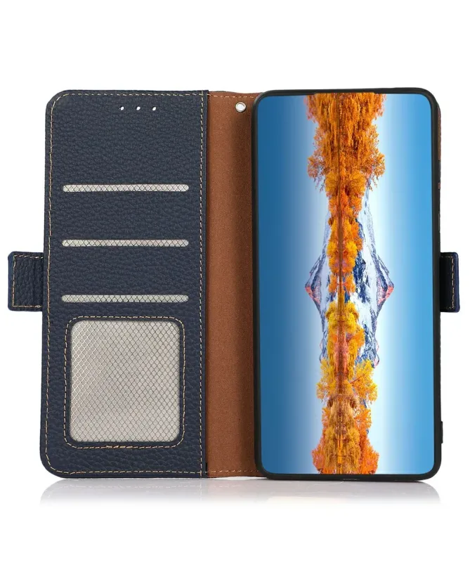 Housse Samsung Galaxy A17 5G / A26 5G KHAZNEH cuir grainé first