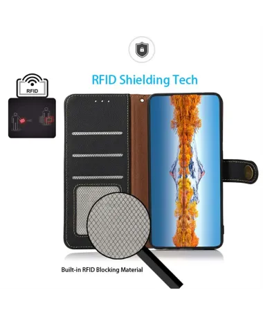 Housse Samsung Galaxy A17 5G / A26 5G KHAZNEH Classic en cuir