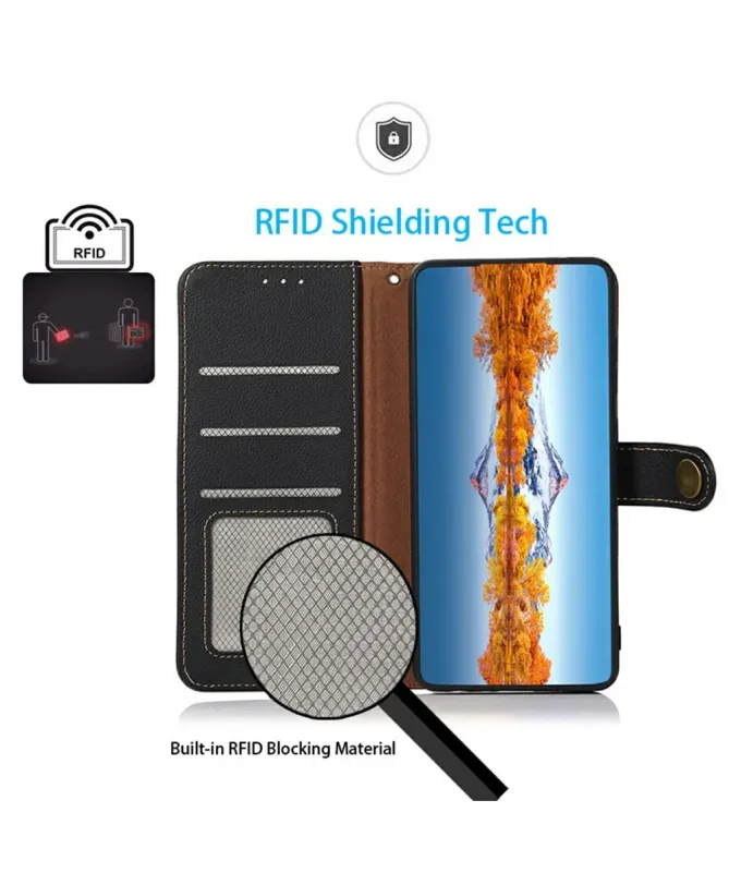 Housse Samsung Galaxy A17 5G / A26 5G KHAZNEH Classic en cuir