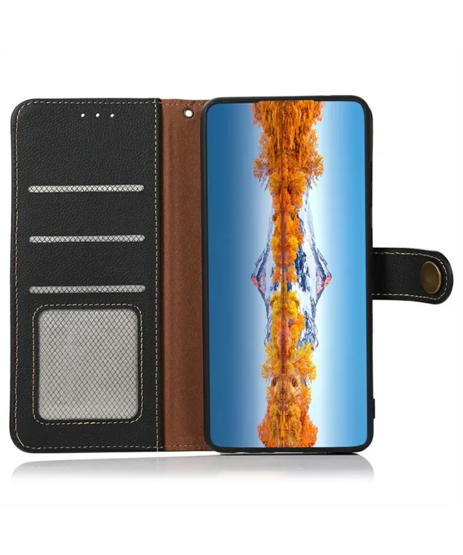 Housse Samsung Galaxy A17 5G / A26 5G KHAZNEH Classic en cuir