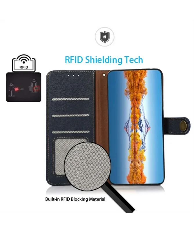 Housse Samsung Galaxy A17 5G / A26 5G KHAZNEH Classic en cuir