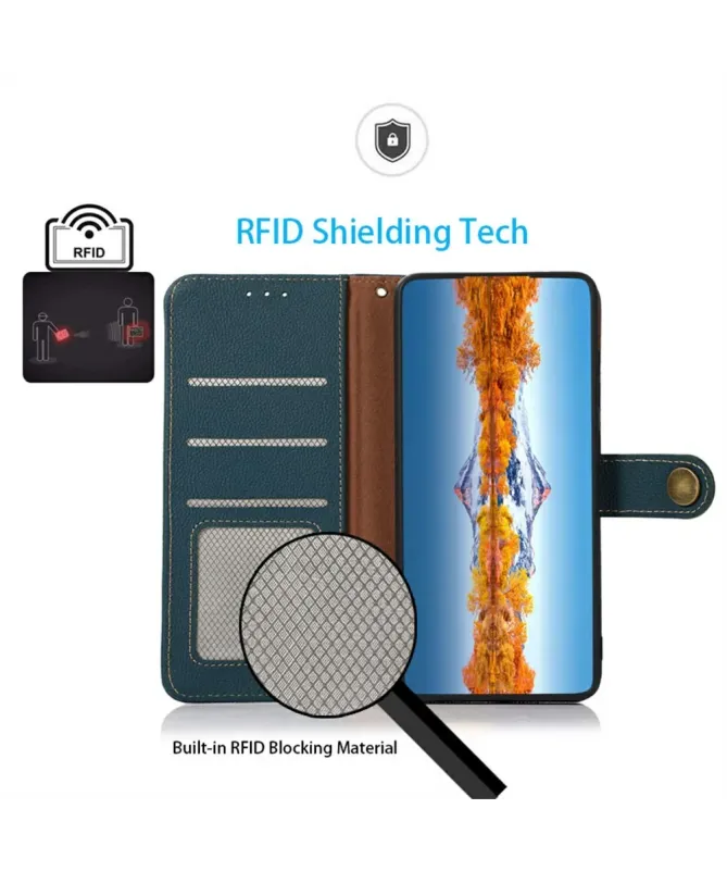 Housse Samsung Galaxy A17 5G / A26 5G KHAZNEH Classic en cuir