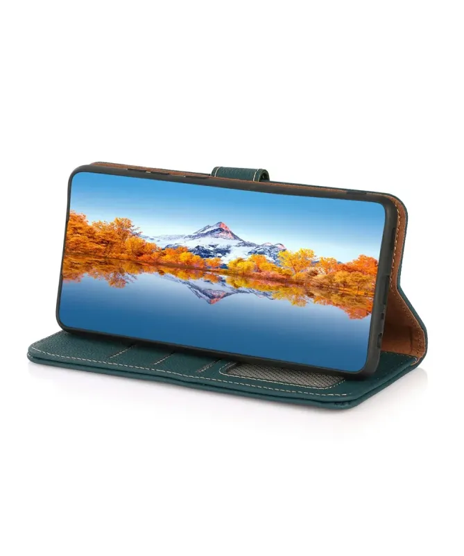 Housse Samsung Galaxy A17 5G / A26 5G KHAZNEH Classic en cuir