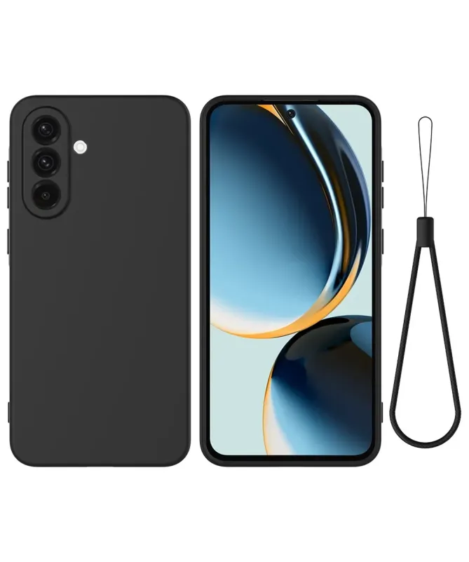 Coque Samsung Galaxy A17 5G Puro silicone liquide Noir