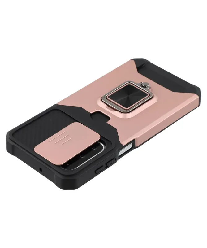 Coque Samsung Galaxy A17/A26 antichoc avec support et cache caméra