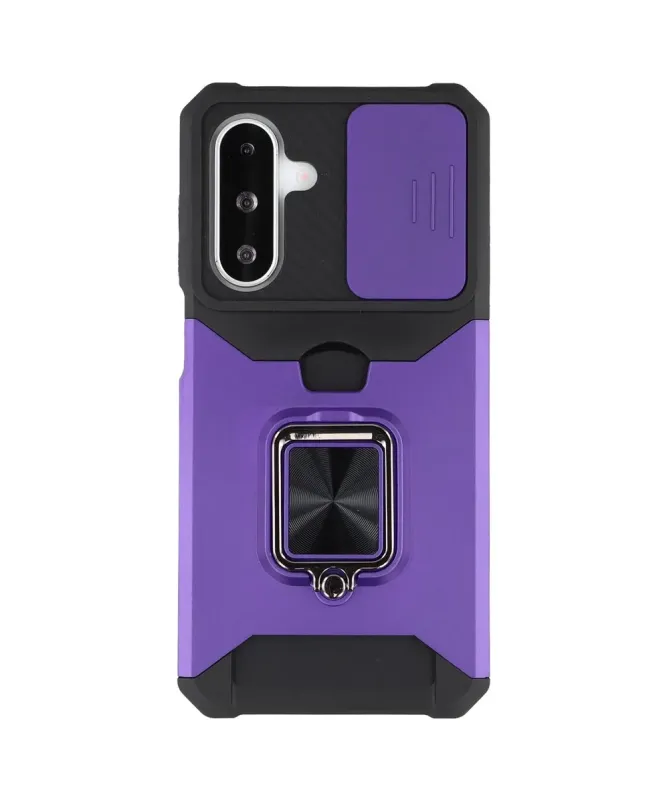 Coque Samsung Galaxy A17/A26 antichoc avec support et cache caméra